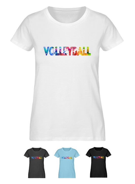 Volleyball Colors  - Damen Premium Organic Shirt